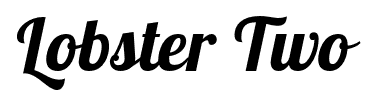 Lobster Two font